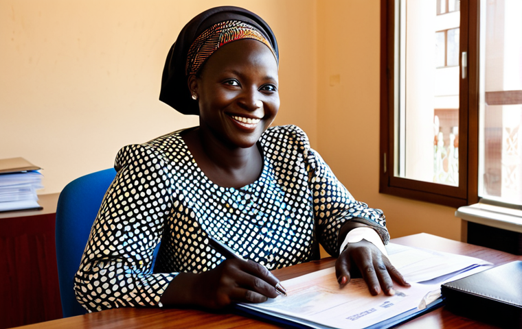 세네갈에서 은행 계좌 개설 - Image Prompt 1: The Accomplishment of Opening a Bank Account in Senegal** 세네갈에서 은행 계좌 개설 - Image Prompt 1: The Accomplishment of Opening a Bank Account in Senegal**
